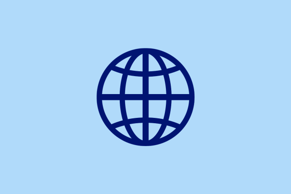 Icon Globus: Nachhaltiger Auslandszahlungsverkehr mit der nachhaltigen GLS Bank