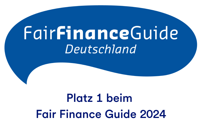 Platz 1 beim Fair Finance Guide 2024