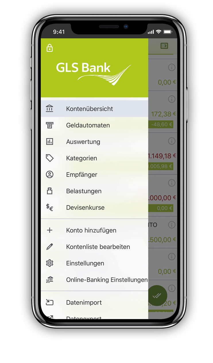 GLS mBank - die App