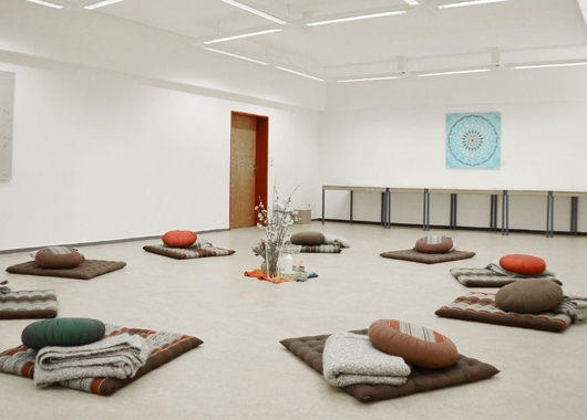 Meditationsraum im Wohnprojekt Ziernberg.