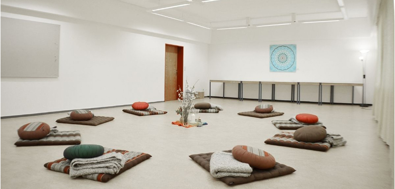 Meditationsraum im Wohnprojekt Ziernberg.