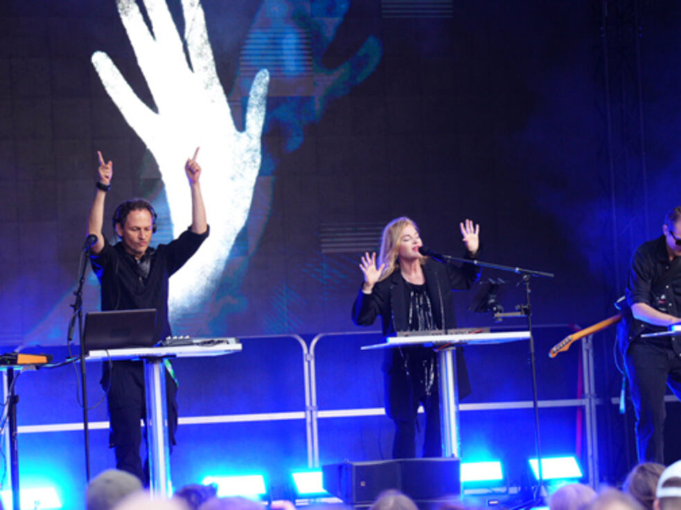 2Raumwohnung beim Jubliläumsfestivald er GLS Bank.