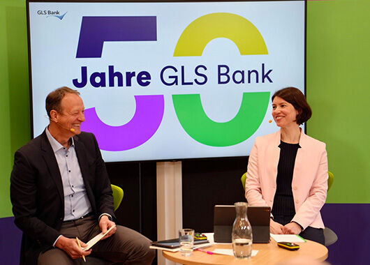 Positive Bilanz 2023 und 50 Jahre GLS Bank