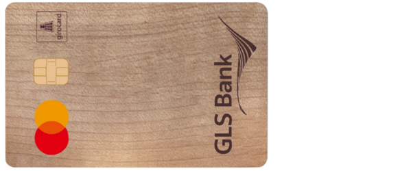 GLS Bankkarte aus Holz