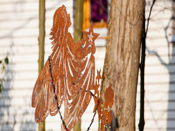 Kunst im Garten vom Kinderhospiz Sterntaler