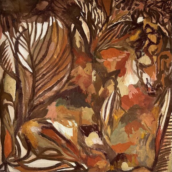 Gemälde "Blühende Wurzeln" Gemälde "Blühende Wurzeln"