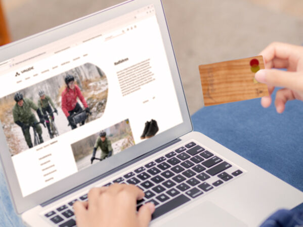 Onlineshopping mit der GLS Holzkarte