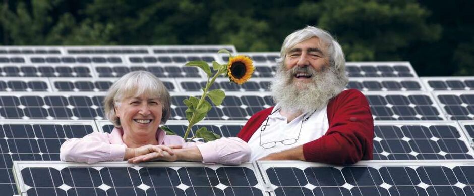 EWS – ElektrizitätsWerke Schönau, atomstromlos, klimafreundlich, bürgereigen. Uraula und Michael Sladek, EWS Schönau - 100 Prozent Ökostrom
