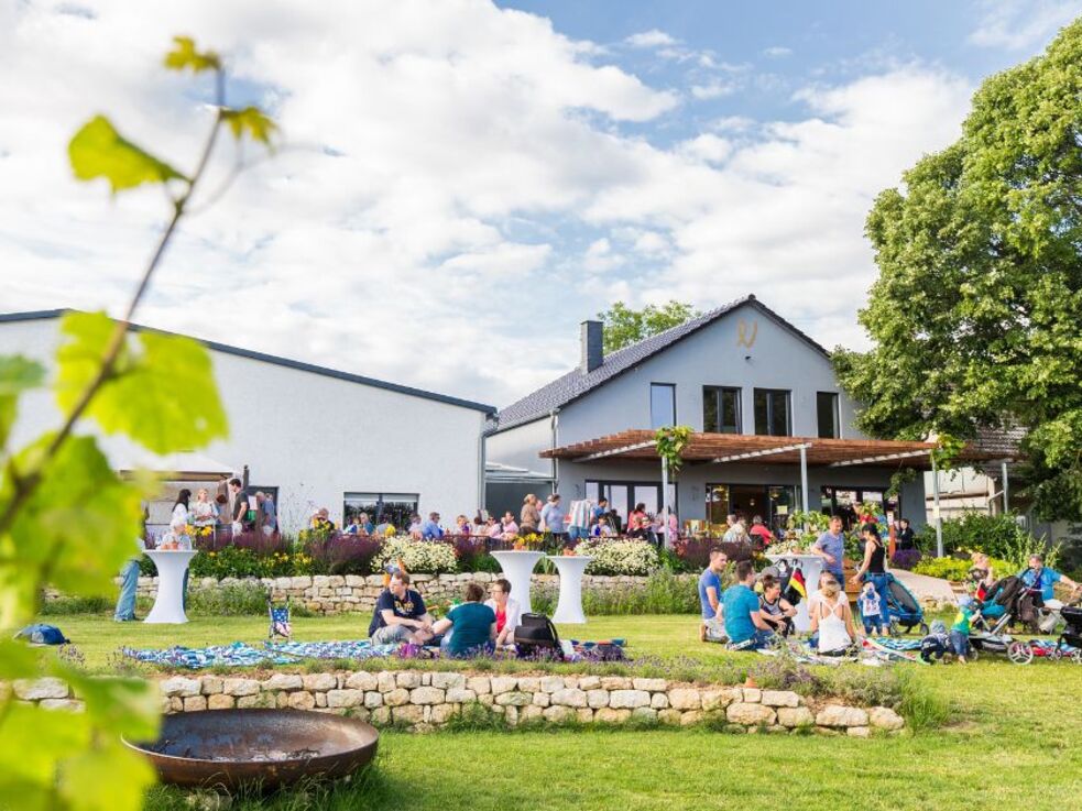 Picknick auf dem Weingut Eva Vollmer