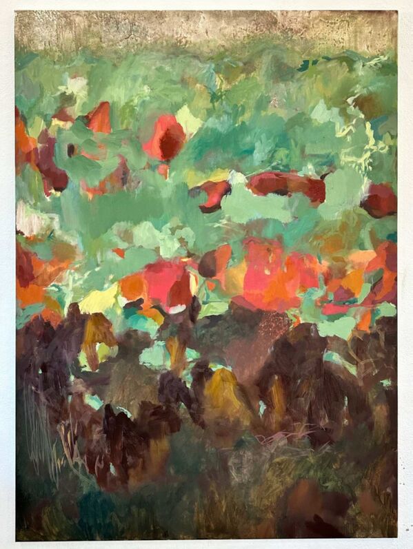 Buntes Gemälde "Echos" Buntes Gemälde "Echos"