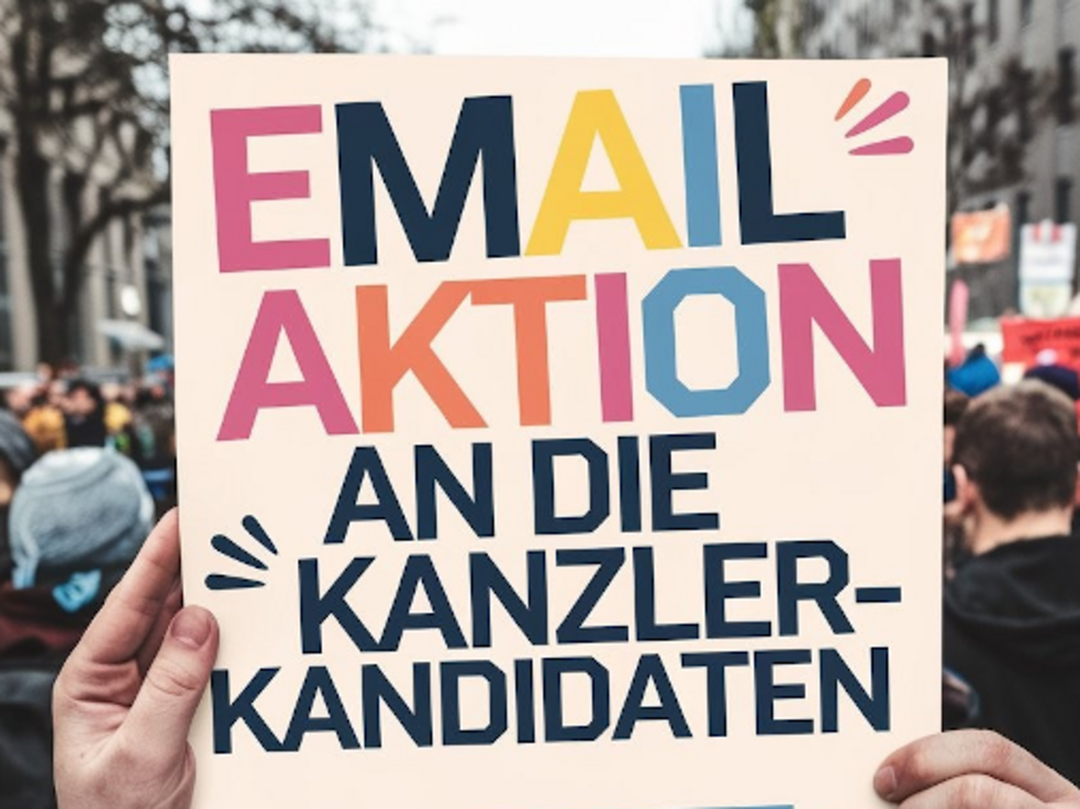 Save our Seeds E-Mailaktion an die Kanzlerkandidaten.