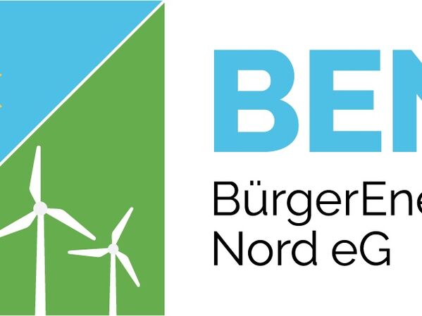 Logo BürgerEnergie Nord eG - Energiegenossenschaft für Mieterstrom in Bürgerhand