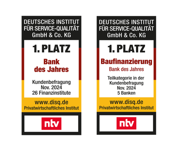 GLS Bank Auszeichnungen 2024: Bank des Jahres, Baufinanzierung