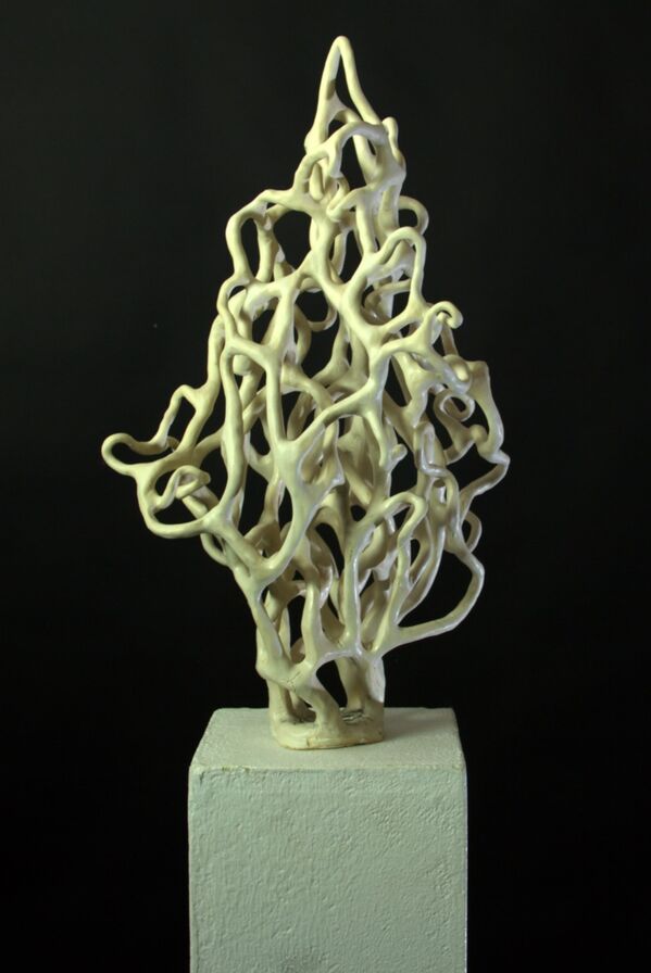 Netzartige Skulptur Netzartige Skulptur